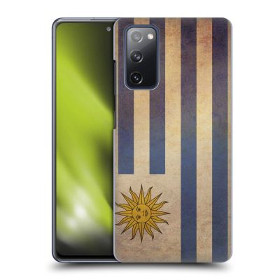 Head Case Designs Uruguay Uruguayan Vintage Flags 3 Hard Back Phone Cases Compatible with Samsung Galaxy S20 FE / 5G
