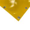 TENDAGGIMANIA Extra-Strong PVC Tarp with Aluminum Grommets, 650 g/m², 6 x 6 m, Yellow view 1
