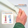 TENDAGGIMANIA Extra-Strong PVC Tarp with Aluminum Grommets, 650 g/m², 6 x 6 m, Yellow view 4