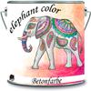 elephant color Concrete, Garage and Floor Paint, Interior Epoxy Floor Coating, Stone Gray RAL 7030, 30 kg view 1