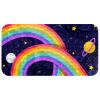 Bennigiry Eco-Friendly Non-Slip Bathtub Mat, Latex-Free, 67 x 37 cm, Rainbow Stars view 1