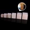 Set of 4 Handmade Heavy-Duty Solid Wood Furniture Leg Cubes, 15 x 15 x 15 cm, Wood Color view 3