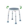 YiHYSj 360° Swivel Shower Stool, Height-Adjustable 37–49 cm view 1