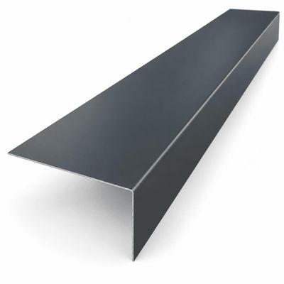 Aluminum Angle Profile 65x25 mm, 1500 mm Long, Anthracite RAL 7016, L-Profile