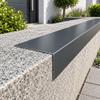 Aluminum Angle Profile 65x25 mm, 1500 mm Long, Anthracite RAL 7016, L-Profile view 3