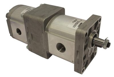 Galtech Hydraulic Tandem Pump, Group 3 to Group 1, 37 cc to 3.2 cc