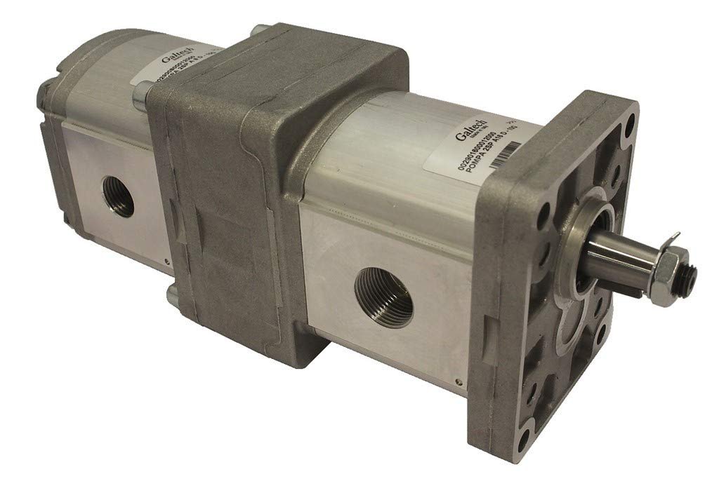 Galtech Hydraulic Tandem Pump, Group 3 to Group 1, 37 cc to 3.2 cc