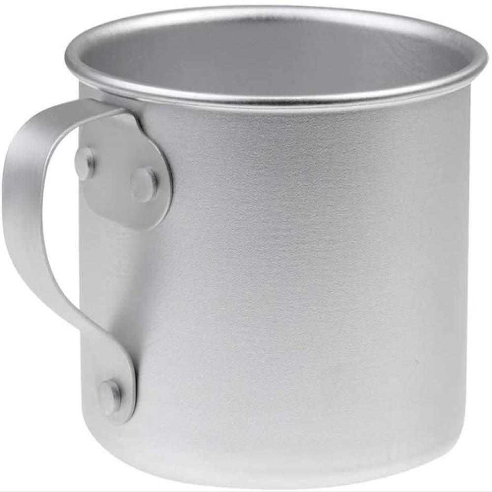 Aluminum Cup for Camping, Mountaineering, Hunting & Outdoor Use, 8 cm Diameter