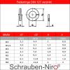 10 M10 DIN 127 Spring Washers, Electroplated, Grade 8.8, Form B view 3