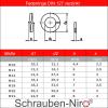 10 M10 DIN 127 Spring Washers, Electroplated, Grade 8.8, Form B view 4