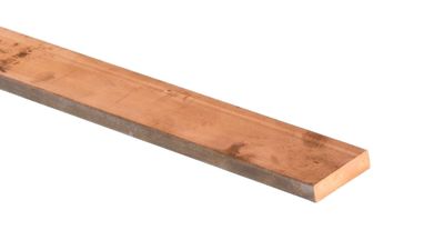 Copper Flat Bar - 50 x 30 mm x 250 mm