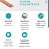 Copper Flat Bar - 50 x 30 mm x 250 mm view 2