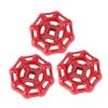 HEMOTON 3-Pack Iron Valve Handwheels, 6 x 6 mm view 1
