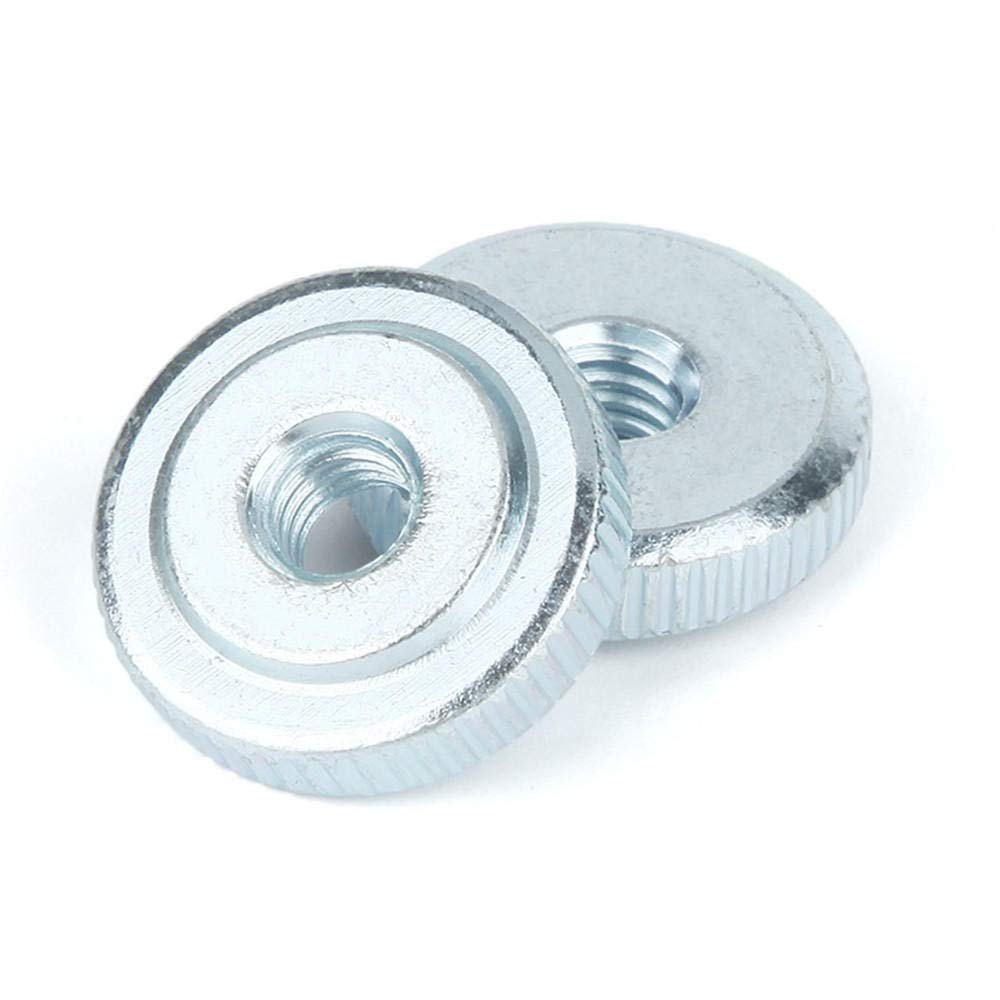 GB807 Flat Knurled Nut, Single-Layer, M3–M10