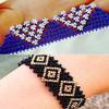 Perlin 4 mm Crystal AB Transparent Glass Seed Beads, Size 6/0, 1,100 Pieces view 3