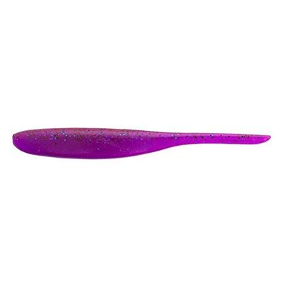 Keitech Shad Impact 4" Chameleon/Black & Blue FLK