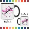 wowshirt NASA Mug Bookworm Book Lover Abibliophobia Student Teacher, White-Red view 2