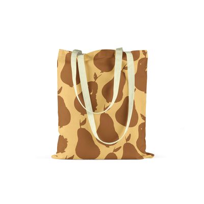 Le Jardin du Lin Printed Foldable Cotton Tote Bag, 34 x 40 cm