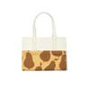 Le Jardin du Lin Printed Foldable Cotton Tote Bag, 34 x 40 cm view 4