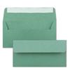 400 Kraft Paper Envelopes, DL, Eucalyptus Green, Self-Seal, 11 x 22 cm view 1