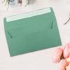 400 Kraft Paper Envelopes, DL, Eucalyptus Green, Self-Seal, 11 x 22 cm view 2