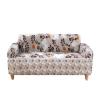WWYL Stretch Sofa Cover, 1 Piece, Printed Non-Slip Polyester, 2-Seater (A-14) view 1