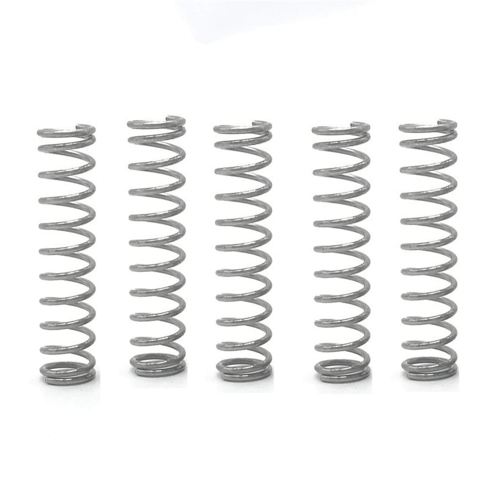 F-MINGNIAN Springs, 20 Pieces, 0.3 mm Wire, 3 mm OD, Stainless Steel Micro Compression/Extension Springs, 5–50 mm