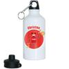 Eurofoto Water Bottle with Christina Name and Robot Design for Girls view 1