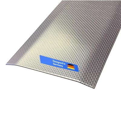 Gastro-Blechdesign Stainless Steel Transition Profile, 125 × 5 cm