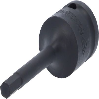 BRILLIANT TOOLS BT022622 1/2-Inch Impact Bit Socket, 6 mm Hex [Powered by KS TOOLS]