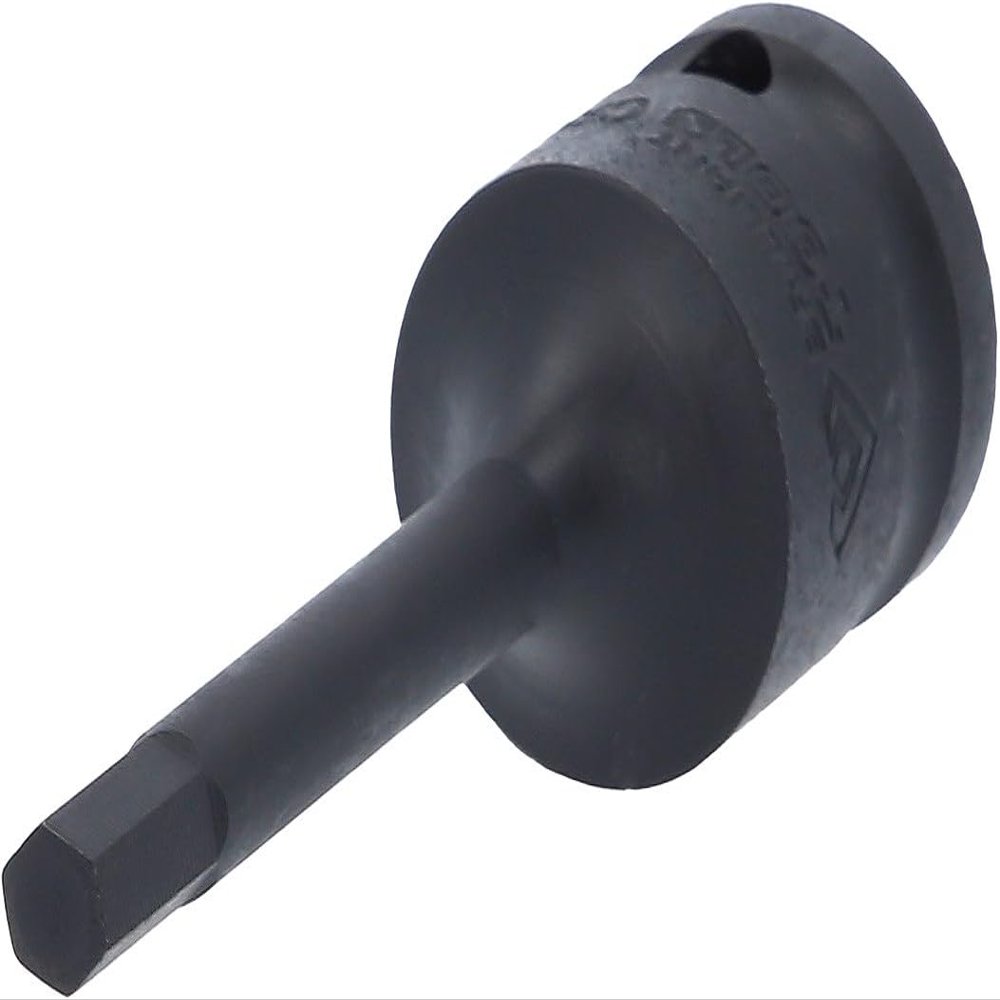 BRILLIANT TOOLS BT022622 1/2-Inch Impact Bit Socket, 6 mm Hex [Powered by KS TOOLS]