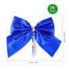 Amosfun Christmas Bows, Tree Decorations and Gift Wrapping, Blue, 60 Count view 2