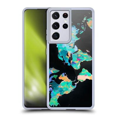 Head Case Designs Official Mai Autumn World Map Artwork Gel Case [Military-Grade Protection] Compatible with Samsung Galaxy S21 Ultra 5G and MagSafe