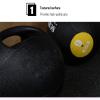 3 kg / 6.6 lb Dual-Handle Rubber Medicine Ball view 4