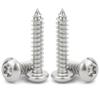 ANSIEDIO Torx Round-Head Wood Screws, Stainless Steel, M4.8 × 19 mm, 20 pcs view 3