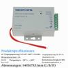 FTSTech 125 kHz RFID Access Control Kit with Keypad, Electric Drop Bolt Lock, Power Supply, Exit Button, 10 Fobs and 10 White Cards view 3