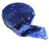Uteruik Sequin Trim, Embroidered Fabric Applique, 7.5 cm x 5 m (#D) view 1