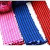 Uteruik Sequin Trim, Embroidered Fabric Applique, 7.5 cm x 5 m (#D) view 4