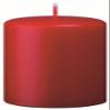 4-Piece Easter/Spring Pillar Candle Set, Christmas Red (Strawberry), 10 x 5 cm view 1