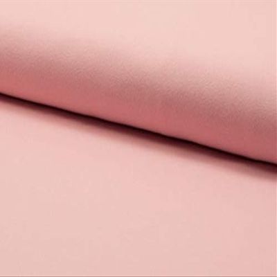 Solid-Color Jersey Fabric by the Half Meter for Sewing (Pink)