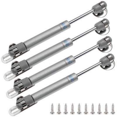 Hxchen 4-Pack Lift Supports, 15.2 cm, 40 N Gas Springs with Soft-Close