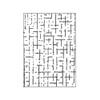 INNSPIRO Push Embossing Folder, Plastic, Transparent, Pequeo view 1