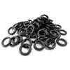 Buna-N Nitrile Rubber O-Rings, Round, Metric, Black, 17 mm Outer Diameter, 2.5 mm Width, 50-Pack view 1