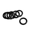 Buna-N Nitrile Rubber O-Rings, Round, Metric, Black, 17 mm Outer Diameter, 2.5 mm Width, 50-Pack view 2