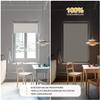 Magiea Blackout Roller Shade, No-Drill or Drill-Mount, Clip-Fit, Cream, W115 x H160 cm view 2