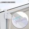 Magiea Blackout Roller Shade, No-Drill or Drill-Mount, Clip-Fit, Cream, W115 x H160 cm view 3
