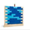 BS Toys Wall Game - Interactive Toy for Developing Hand-Eye Coordination - Ideal for Playrooms and Children's Rooms - For Children Ages 3 and Up - Blue view 2