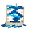 BS Toys Wall Game - Interactive Toy for Developing Hand-Eye Coordination - Ideal for Playrooms and Children's Rooms - For Children Ages 3 and Up - Blue view 4