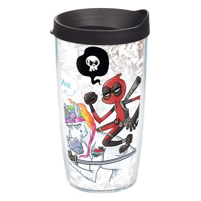 Tervis Let's Do This Marvel Deadpool Insulated Tumbler, Titanium