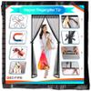 Redfire Magnetic Insect Screen Door, 85 x 250 cm, Black view 1